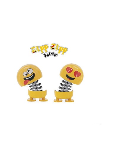 Zıp Zıp Kafalar Sevimli Kafa Sallayan Emojiler Çıın Kafalar