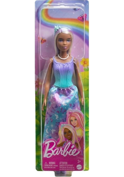 Barbie Prenses Bebek Mor Hrr07 Hrr10 Lisanslı Ürün