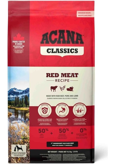 Acana Classic Red Kuzu Etli Yetişkin Köpek Maması 14500 G