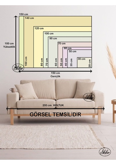 Tekli, Yatay, Kanvas, Dekoratif, Duvar, Tablosu , Ateş Ve Suyun Romantik Aşkı Temalı İllüstrasyon,