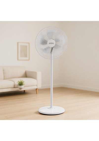 Ayaklı Vantilatör 5 Kanat 18'' Yaklaşık 45 Cm Sessiz 3 Kademe 140 Cm