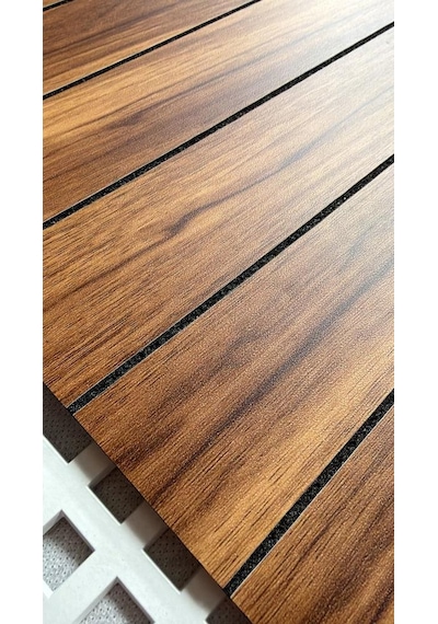 10 Adet 40cmx40cm Kendinden Yapışkanlı Sxp Akustik Duvar Paneli Kağıdı Köpük Ofis Salon Otel Nw198 Kahverengi