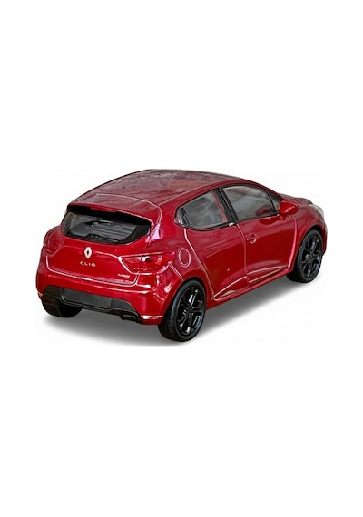Kırmızı 1:34 Ölçek Die Cast Kapıları Açılır Lisanslı Renault Clio Rs Oyuncak Metal Model Araba Çok Renkli