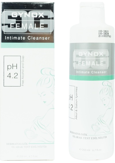 Gynox Female İntim Likit Temizleyici 200 ML