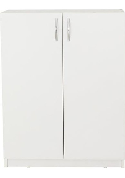 Beyaz Akıncı Ayakkabılık 4 Raflı 90x70x33 Beyaz Akıncı Ayakkabılık 4 Raflı 90x70x33