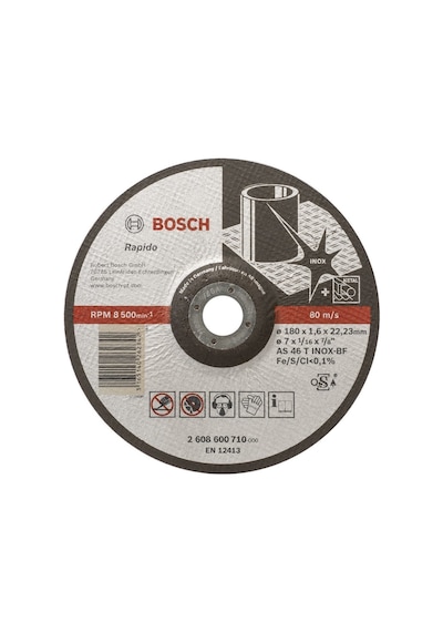 Bosch 180x1.6mm Expert For Inox Rapido Bombeli Kesici Disk