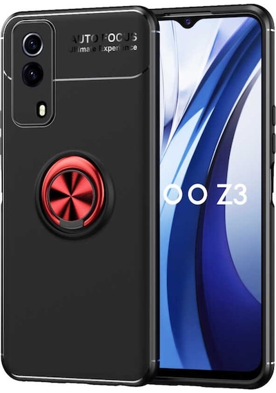 Vivo Y53S 4G Kılıf Yüzüklü Magnetli Ravel Case Kapak