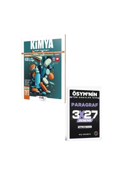2027 Ulti 2027 Tyt Kimya Soru Bankası+ Evp Akademi Paragraf