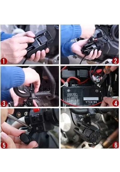 Knmaster Shark 20w Bmw Motosiklet Led Sis Farı