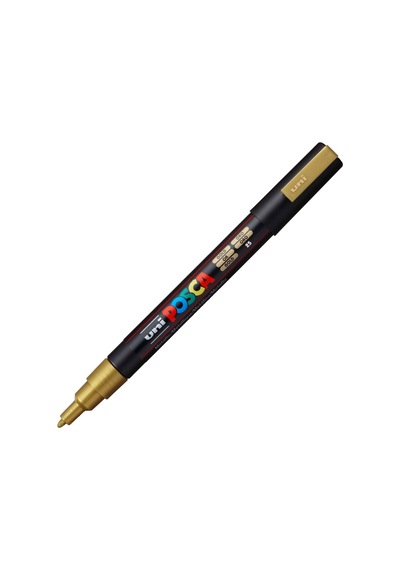 Uni Posca Pc-3M Boyama Markörü 0.9-1.3Mm Gold