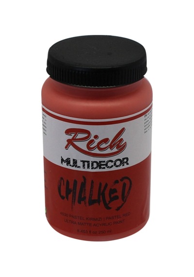 Multi Decor Chalked Akrilik Boya 250 Cc Pastel Kırmızı Nocolor-e3192ad3
