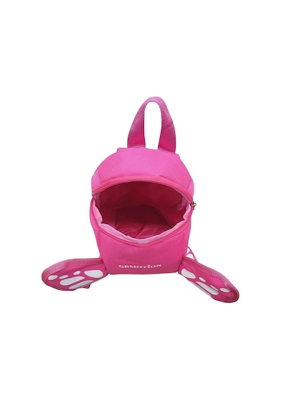 Pembe Kelebek Çocuk Sırt Çantası Pembe Özel Tasarım