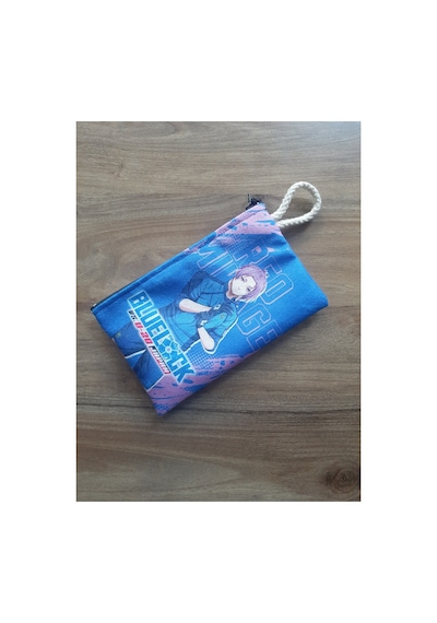 Owl Bag Blue Lock - Reo Mikage Desenli Tasarım Cüzdan Kalemlik Çanta Düzenleyici Diğer
