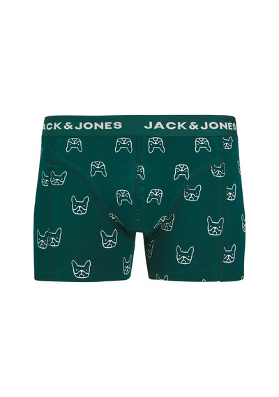 Jack & Jones Erkek Jacdenım 3'lü Boxer 12275817 Koyu Lacivert Koyu Lacivert