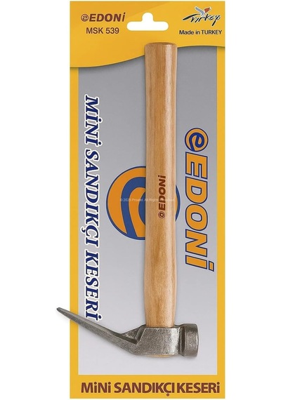 Edoni Mini Sandıkçı Keseri, Saplı, 26 Cm, Ahşap Saplı, Kalın Uçlu, Döküm Başlıklı, Ergonomik Tasarımlı, Dayanıklı El Aleti, Marangozluk Ve İnşaat İçin Edoni Mini Sandıkçı Keseri, Saplı, 26 Cm, Ahşap Saplı, Kalın Uçlu, Döküm Başlıklı, Ergonomik Tasarımlı, Dayanıklı El Aleti, Marangozluk Ve İnşaat İçin