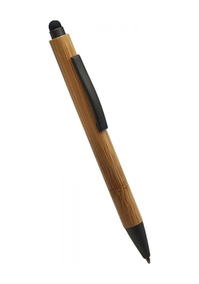 Touchpen Tükenmez Kalem - Dokunmatik Ekran Uyumlu - Bambu Renkli