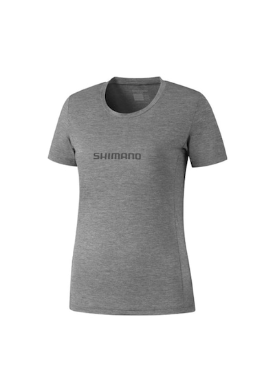 Shimano Hıda Tech Bayan T-shırt Grey S Wg0214 Çok Renkli