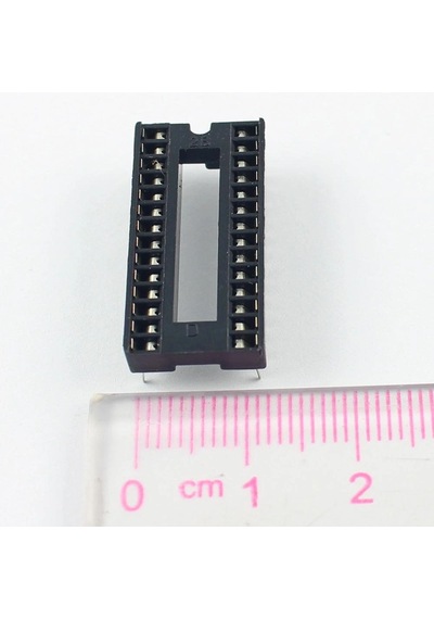 28 Pin Dar Entegre Soketi