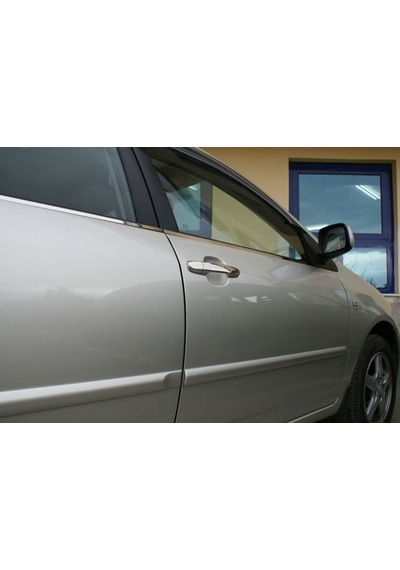 Toyota Corolla Uyumlu Sedan Cam Çıtası 2002-2006 4 Parça Paslanmaz Çelik