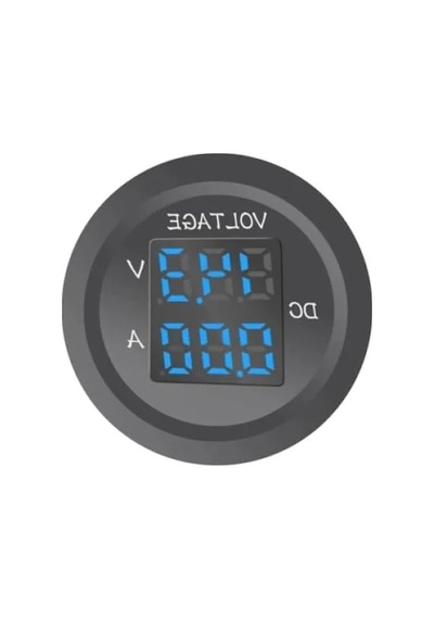 Dc12v/24v Dijital Voltmetre Ve Ampermetre
