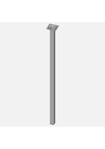 Regalux Masa Ayağı Çelik Boru Kare 700mm Beyaz Diğer