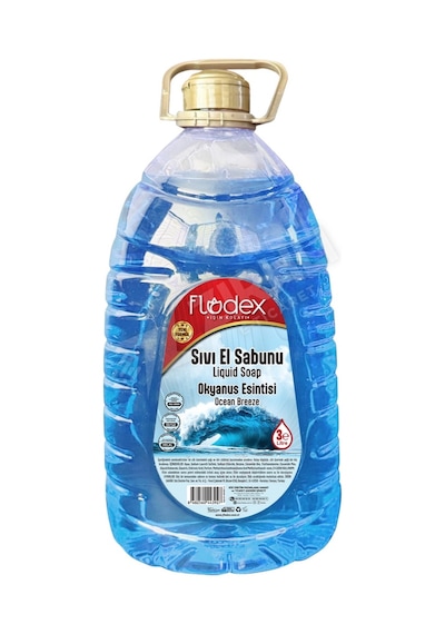 5 Adet Flodex Sıvı Sabun Okyanus Esinitisi 3 Lt