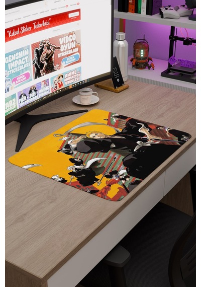 Bleach Anime V3 - 48x40 Xl Gaming Kauçuk Kaymaz Taban Mouse Pad Fare Altlığı