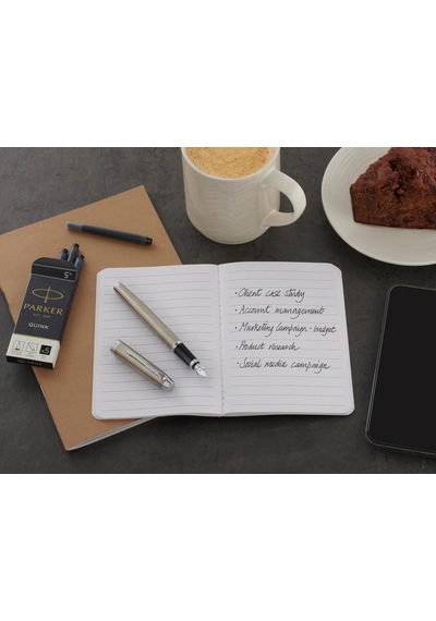 Parker Deluxe Dolma Kalem Için Dönüştürücü, Krom Kenarlı Diğer