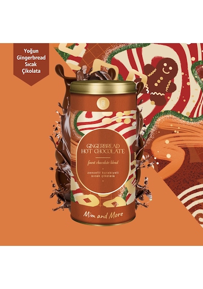 Gingerbread Hot Chocolate - Zencefilli Kurabiyeli Sıcak Çikolata,