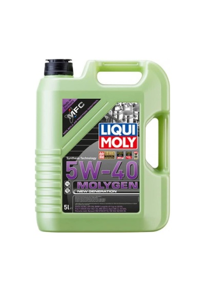 Molygen New Generation 5w-40 5 L Otomotiv Bakım Ürünü