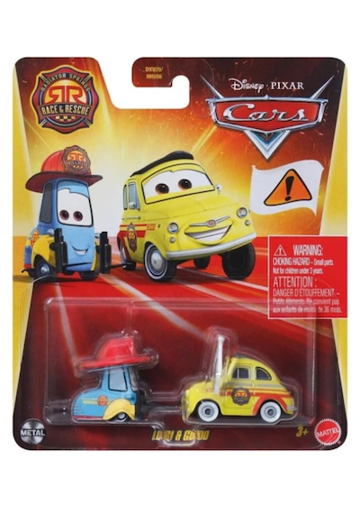 Disney Pixar Cars Radiator Springs Race & Rescue Luigi And Guido Sarı - Mavi