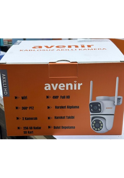 2 Kameralı 4mp Wifi 360 Ptz Dış Güvenlik Kamerası