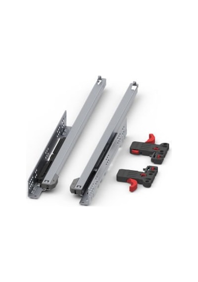 Samet Smart Slide Tandem Çekmece Rayı Kısmi-Frenli 45 Cm