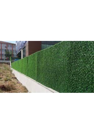 Morilu Çim Çit - 150 Cm Enli - Dekoratif Yeşil Bahçe Çim Çiti - Çimli Te