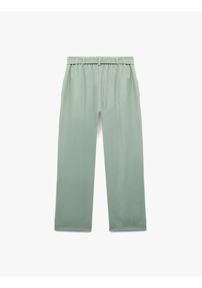 Koton Viskon Kumaş Regular Fit Cepli Pile Detaylı Kemerli Culotte Kumaş Pantolon Ada Çayı 5sak40511pw Açık Yeşil Koton Viskon Kumaş Regular Fit Cepli Pile Detaylı Kemerli Culotte Kumaş Pantolon Ada Çayı 5sak40511pw Açık Yeşil