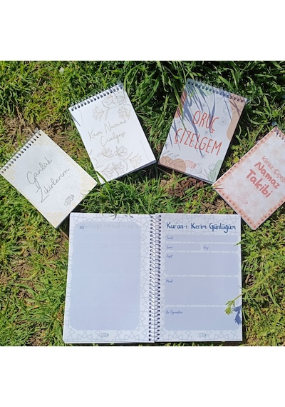 Yıldız Seti Defter Ajanda Renkli Defter Seti Not Defte...