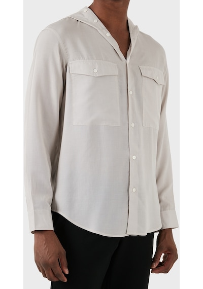 Emporio Armani Erkek Gömlek 3d1cg5 1nkgz 06g2 Gri