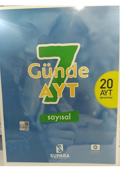 7 Günde Ayt Sayısal Supara Yayınları (550438713)
