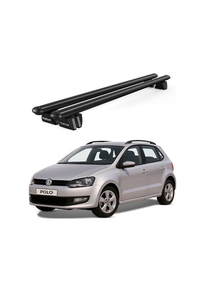 Pençe Volkswagen Polo 2009-2017 Uyumlu Siyah Ara Atkı 109cm Port Bagaj Tavan Barı