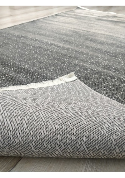 Lima Halı Yolluk 5801A K.Gri Düz Renk Yolluk 100X200 Cm