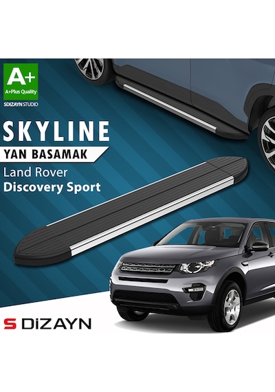 S-dizayn Land Rover Discovery Sport Skyline Krom Yan Basamak 183 Cm 2014-2019 A+ Kalite
