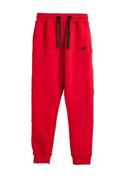 Bad Bear Less Plain Sweatpants Kids Crimson-red Kırmızı Çocuk Eşofman Altı 001 Kırmızı
