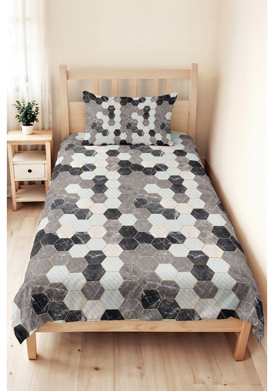 Gri Geometrik Modern Genç Odası Tek Kişilik Pike Takımı - Antrasit Mermer 160x220 Cm Yatak Örtüsü Kırık Zeytinlik Dokunuşu Gri Geometrik Modern Genç Odası Tek Kişilik Pike Takımı - Antrasit Mermer 160x220 Cm Yatak Örtüsü Kırık Zeytinlik Dokunuşu