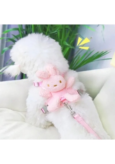 Dodes Peluş Ayıcıklı Göğüs Gezdirme Tasması Seti