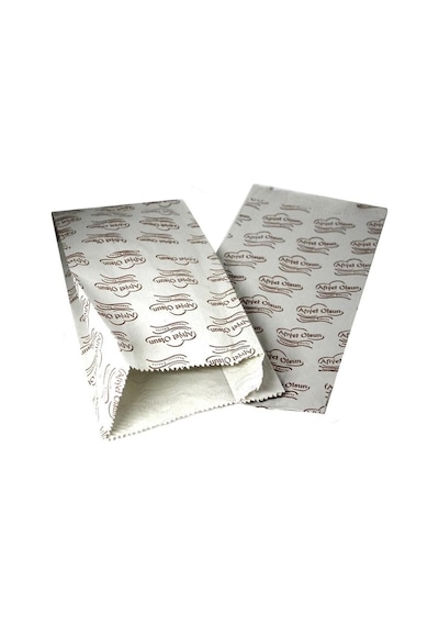 Afiyet Olsun Baskılı Körüklü Esmer Kağıt Kese Kağıdı - 11,5x20 Cm. - Ort. 210 Ad. - 1 Kg. - Paket Be