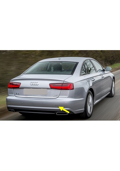 Audi A6 Sedan 2015-2018 Arka Tampon Çeki Demiri Kapağı 4G5807441B