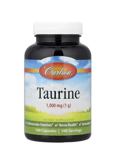 Taurine 1,000 Mg 100 Capsules
