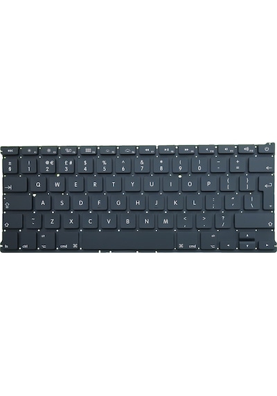 Apple Uyumlu MacBook Air 13" A1369 MC905LL/A Klavye (Büyük Enter - UK)