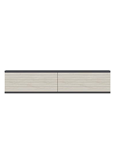 Tda1214at - Zeynep120 Duvara Montaj Tv Stand, Tv Rafı, Tv Sehpası Antrasit - Traverten 120cm