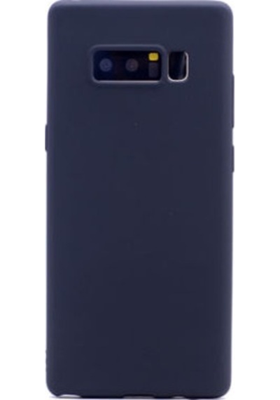 Samsung Galaxy Uyumlu Note 8 Kılıf Esnek Yapılı İnce Slim Silikon Kapak Ryc/premier Siyah